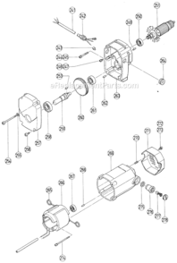 Part Location Diagram of 999044 Metabo HPT Carbon Brush Set