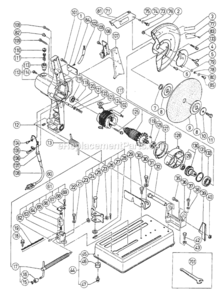 Part Location Diagram of 951202 Hitachi Screw Assembly