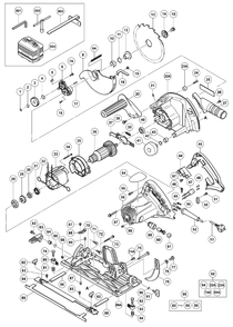 Part Location Diagram of 325-533 Hitachi Switch (1p Screw Type) W/O Lock