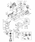 Part Location Diagram of 329897 Metabo Battery Cover