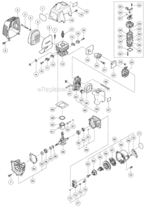 Page A Diagram and Parts List for CG22EASSLP  Hitachi Trimmer