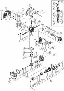 Part Location Diagram of 6698470 Metabo HPT SCAVENGING COVER (B)