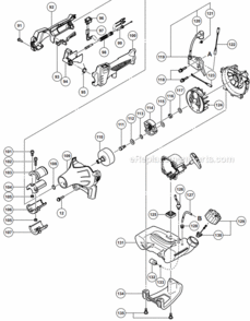 Page B Diagram and Parts List for CG24EASP  Hitachi Brush Cutter