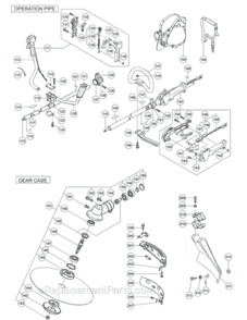 Part Location Diagram of 6684702 Tanaka Pipe-Drive Shaft