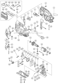 Part Location Diagram of 949665 Metabo HPT Hex. Socket Hd. Bolt M5 X 14 1