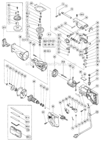 Part Location Diagram of 983595 Metabo HPT SPRING