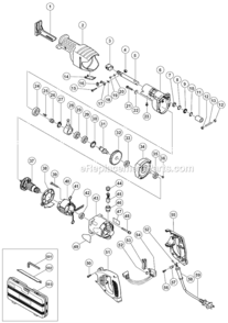 Part Location Diagram of 322133 Metabo HPT SWITCH TRIGGER