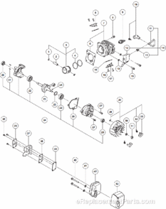 Part Location Diagram of 986-662 Hitachi Machine Screw (W/Washers) M4X10