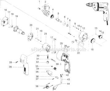 Part Location Diagram of 930214 Metabo HPT Bearing Cap
