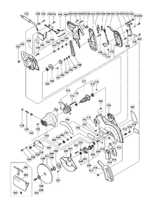 Page 3 Diagram and Parts List for C10FSHPS  Hitachi Saw