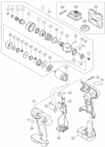 Part Location Diagram of 329565 Metabo HPT NEEDLE