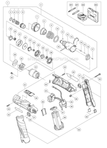 Part Location Diagram of 332-844 Hitachi Valve Packing