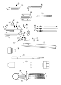 Part Location Diagram of 326671 Metabo HPT HOUSING