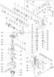 Part Location Diagram of 318200 Metabo HPT NEEDLE PIN