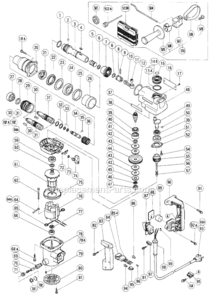 Part Location Diagram of 982-645 Hitachi Second Gear