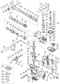 Part Location Diagram of 321311 Metabo HPT Pushing Button