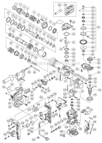 Part Location Diagram of 321286 Metabo HPT RETAINER SLEEVE