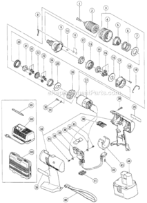 Part Location Diagram of 315-142 Hitachi Internal Wire
