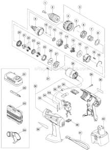 Part Location Diagram of 991672 Metabo HPT TAPPING SCREW (W/WASHER) D3X16