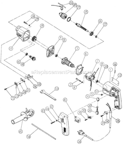 Part Location Diagram of 971665U Hitachi Stator Assembly