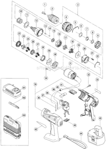 Part Location Diagram of 320-145 Hitachi DC-Speed Control Switch