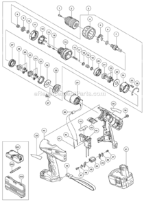 Part Location Diagram of 327146 Metabo HPT CLICK SPRING