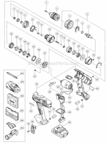 Part Location Diagram of 332023 Metabo HPT FIRST RING GEAR