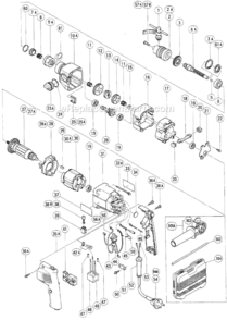 Part Location Diagram of 995-323 Hitachi Earth Terminal