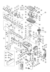 Part Location Diagram of 323733 Hitachi Front Cover