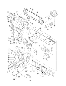 Page 1 Diagram and Parts List for C12LSHE2  Hitachi Saw