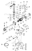 Page L Diagram and Parts List for EC10SB  Hitachi Compressor