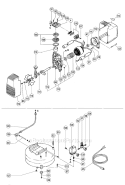 Part Location Diagram of 882609 Metabo HPT Pressure Switch ( New Style)