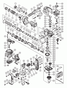Part Location Diagram of 370654 Metabo HPT BIT LOCK