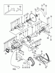 Page 1 Diagram and Parts List for C6  Hitachi Saw