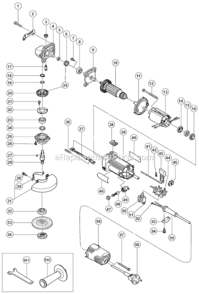 Part Location Diagram of 987201 Metabo HPT SEAL LOCK SCREW (WISP. WASHER)