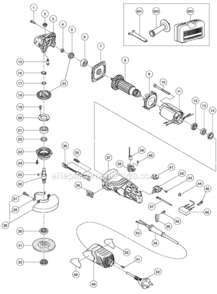 Part Location Diagram of 500-461Z Hitachi Cord