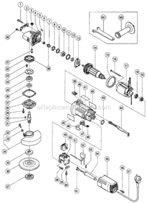 Part Location Diagram of 308-539 Hitachi Gear Assembly