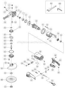 Part Location Diagram of 330034 Metabo HPT Handel B