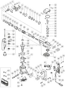 Part Location Diagram of 6201DD Metabo HPT Ball Bearing 6201 Ddcmps2l