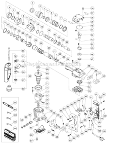 Part Location Diagram of 321443 Metabo HPT SLEEVE (A)