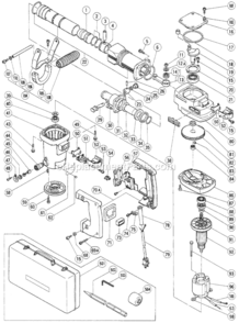 Part Location Diagram of 981959 Metabo HPT Cap Cover