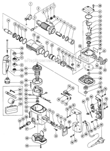 Page A Diagram and Parts List for H60KA  Hitachi Demolition Hammer
