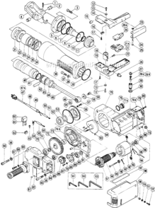 Part Location Diagram of 936728 Metabo HPT WRENCH