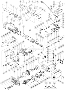 Part Location Diagram of 305633 Metabo HPT SIDE HANDLE