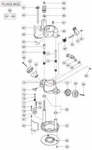 Part Location Diagram of 302197 Metabo HPT MACHINE SCREW M5X35 (BLACK)