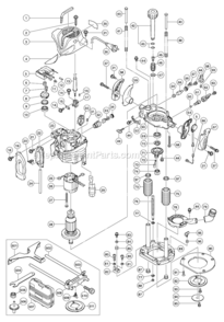 Part Location Diagram of 325-213 Hitachi Centering Gauge