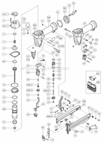 Part Location Diagram of 887673 Metabo HPT Spring