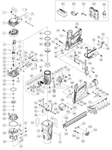 Part Location Diagram of 884215 Metabo HPT HEX SOCKET HD BOLT (W/BUTTON)