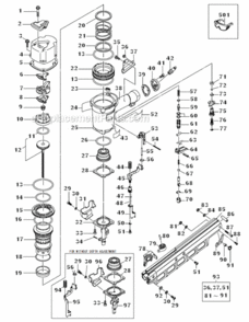 Part Location Diagram of 887863 Hitachi Air Plug Npt 3/8