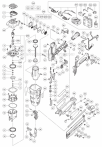 Part Location Diagram of 886291 Metabo HPT PISTON